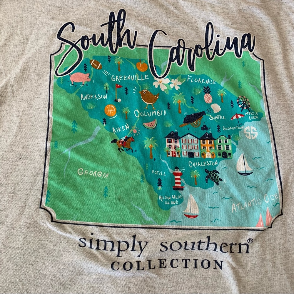 Simply southern South Carolina long sleeve t shirt.